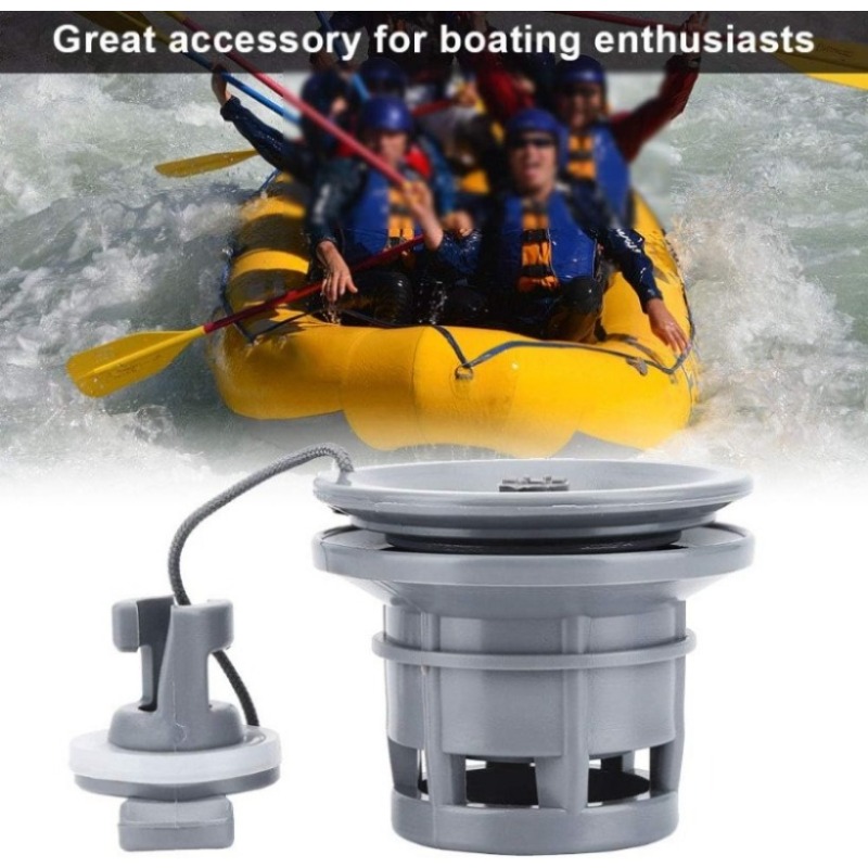 Fishing Float Tube Inflatable Plug,2pcs Replacement Screw Air for  Inflatable Rubber Dinghy Raft Pool Boat