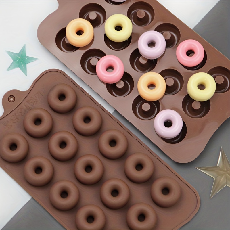 6 Holes Donut Silicone Cake Mold Diy Baking Mold Biscuit Chocolate Food  Grade Silicone Cake Mold - Temu