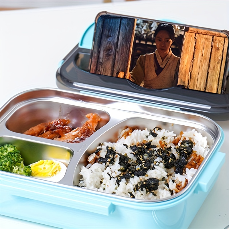 1pc Portable Multi-grid Lunch Box