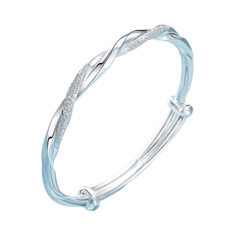 Mobius Bangle Bracelet, Twist Bracelet