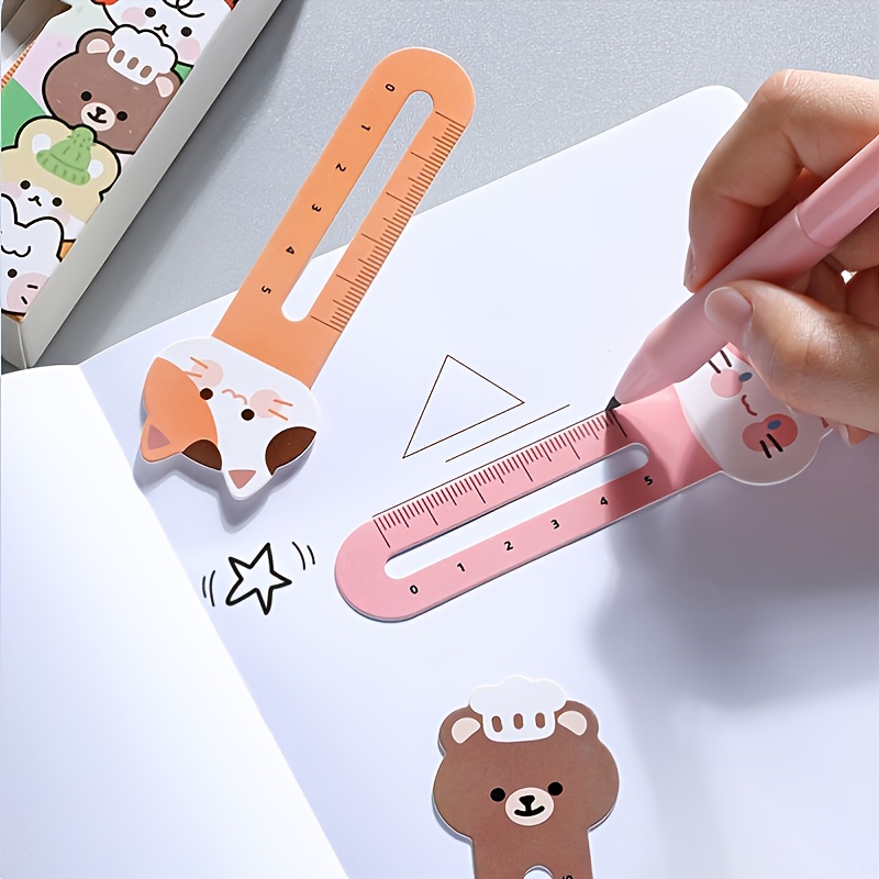 1Pc Cute Cartoon Animal Print Plastic Rulers, Kids Ruler for School,  Farmhouse Teacher Prizes Book Markers Students Jungle Animal Party  FavorStationery Drawing Rulers - Yahoo Shopping