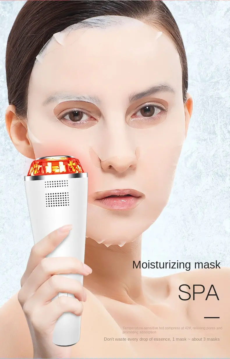 cold hot skin care device home ice face eye massager ice compress skin rejuvenation instrument beauty introduction machine gift details 3