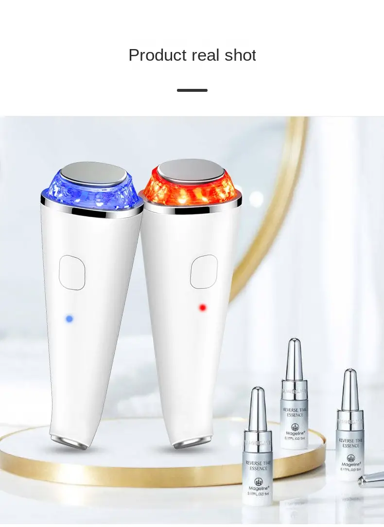 cold hot skin care device home ice face eye massager ice compress skin rejuvenation instrument beauty introduction machine gift details 11