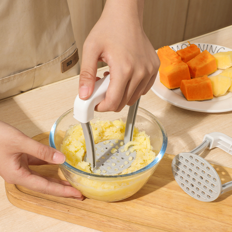 Manual Potato Masher Baby Supplement Mashers Wavy Potato Press