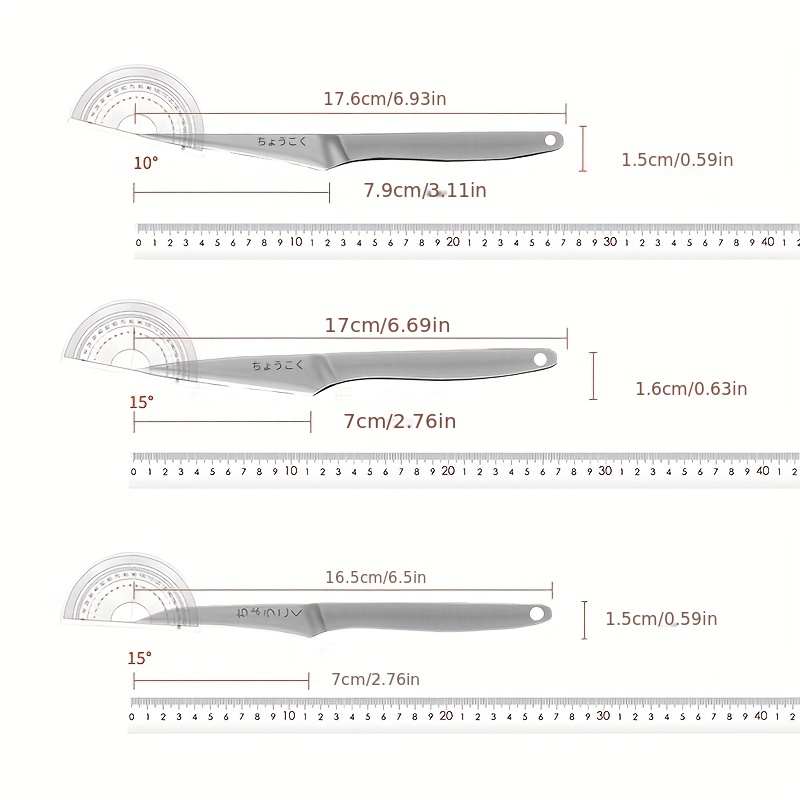 Stainless Steel Knife Set, Sharp Fruit Knife Caving Tool For Home