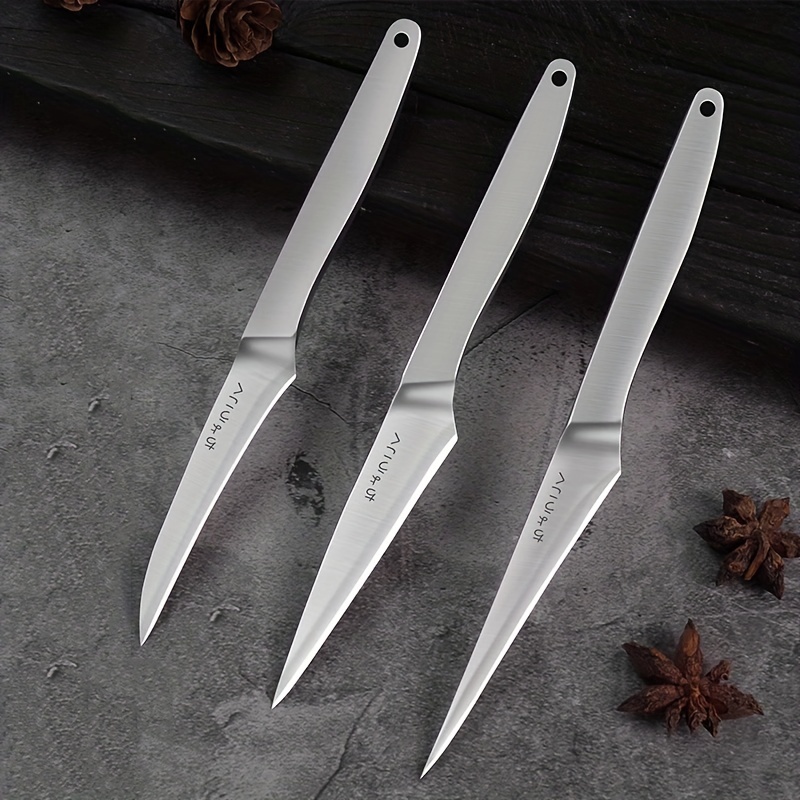 1/2/3/ Stainless Steel Kitchen Knife Set, Sharp Fruit Knife