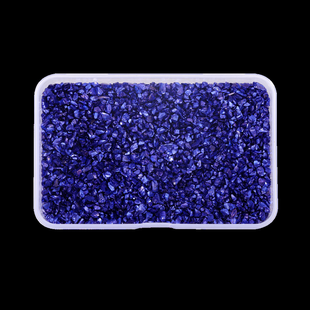 1box Crushed Glass Stone & Resin Fillers For Diy Epoxy Resin Molds
