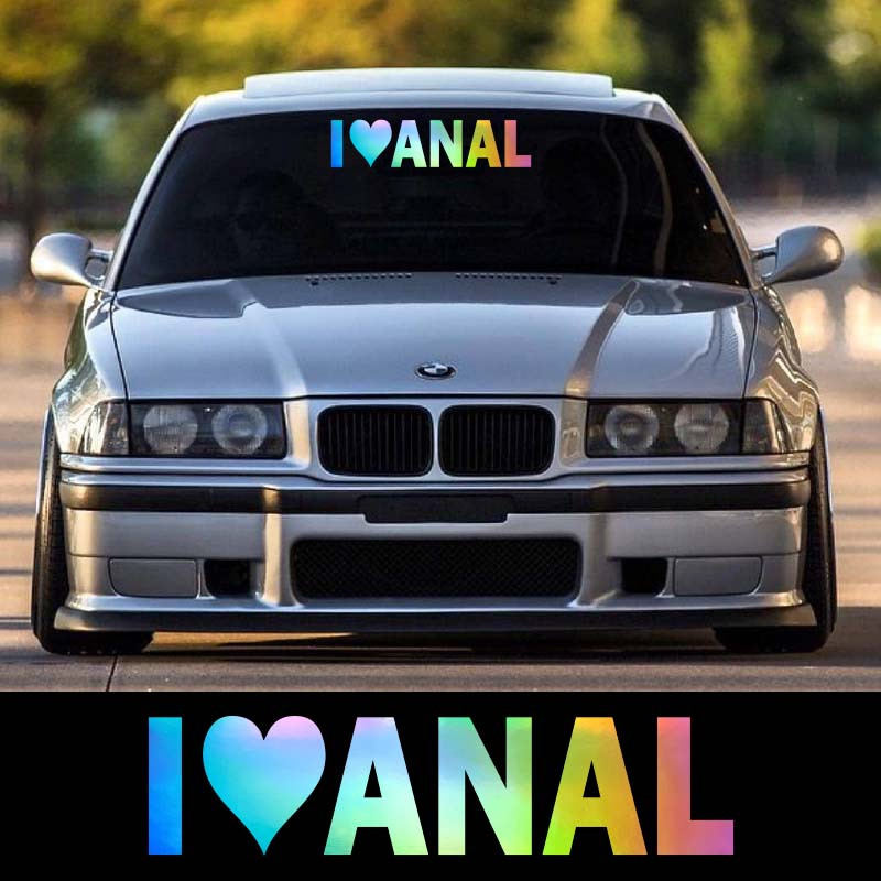 I love my BMW - Sticker, BMW, I love my car