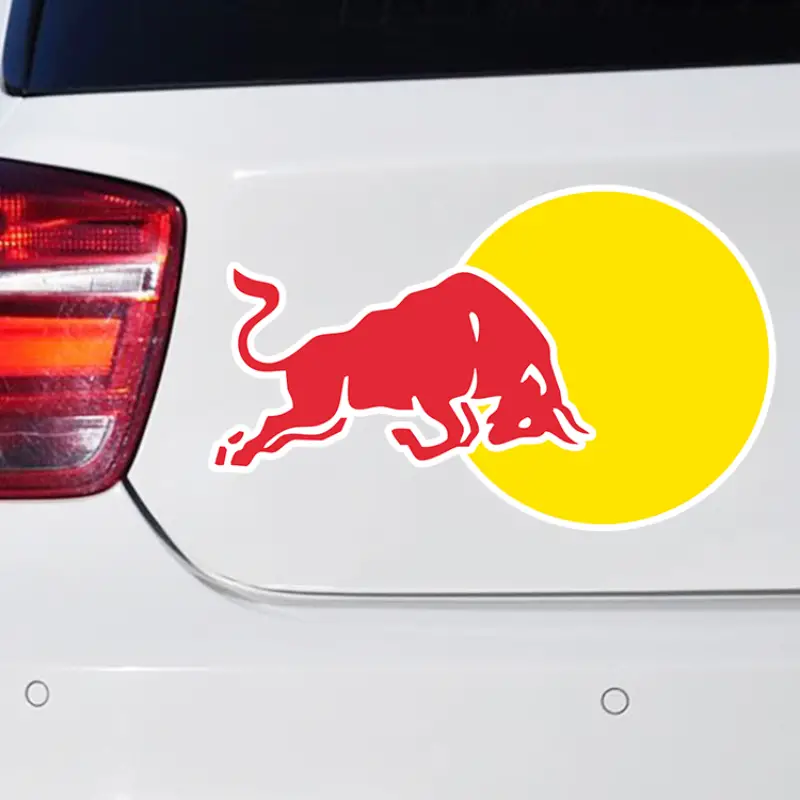 Angry Bull Self adhesive Pvc Decal Car Sticker Waterproof - Temu Belgium