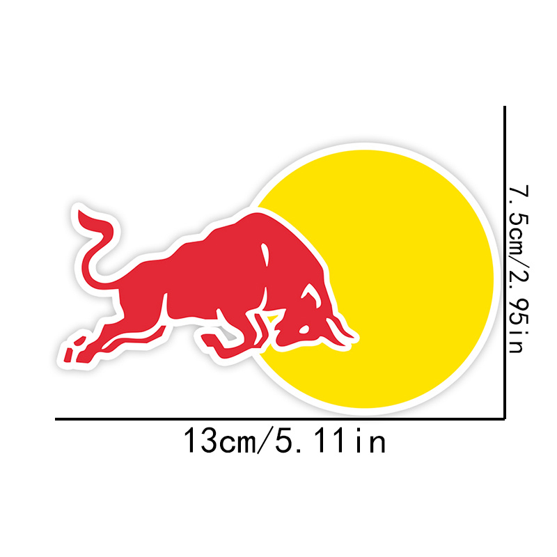 Angry Bull Self adhesive Pvc Decal Car Sticker Waterproof - Temu Belgium