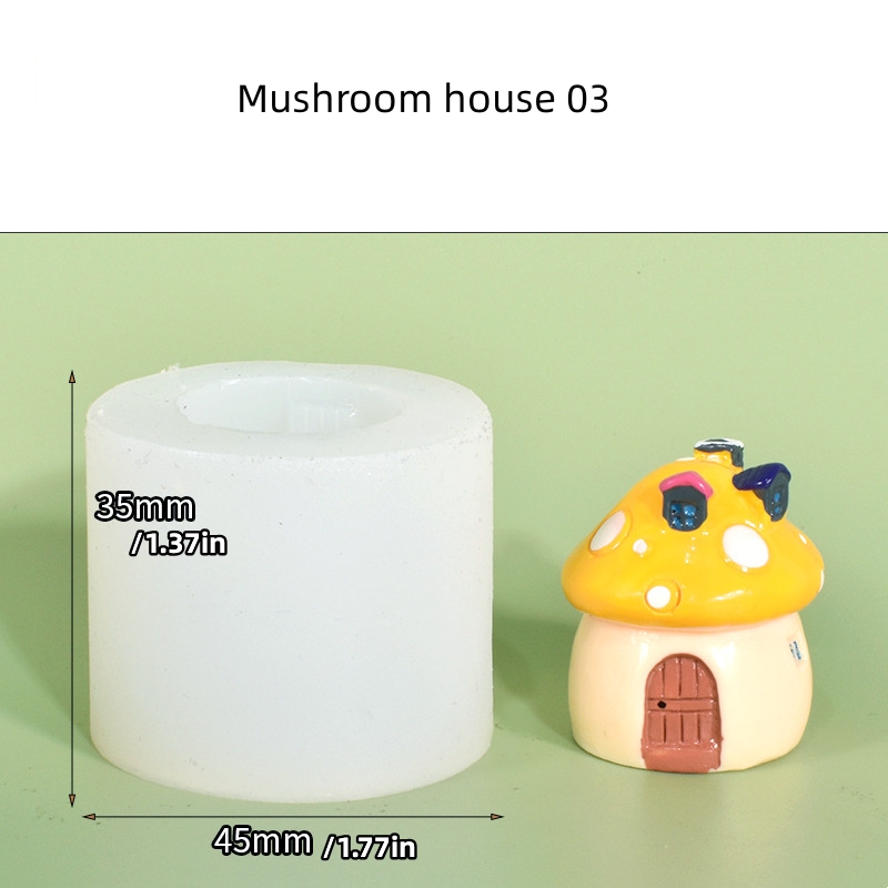 Mushroom Shape Soap Making Silicone Mold Mushroom Silicone - Temu