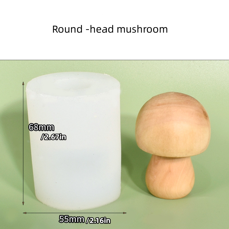 9 Kinds Of Mushroom Mold Silicone Resin Mushroom Mold For - Temu