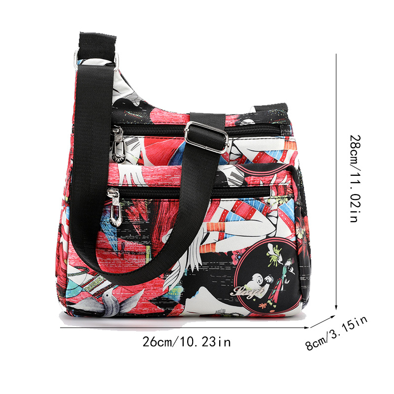 Multi Zip Pocket 2-in-1 Crossbody Bag in 2023