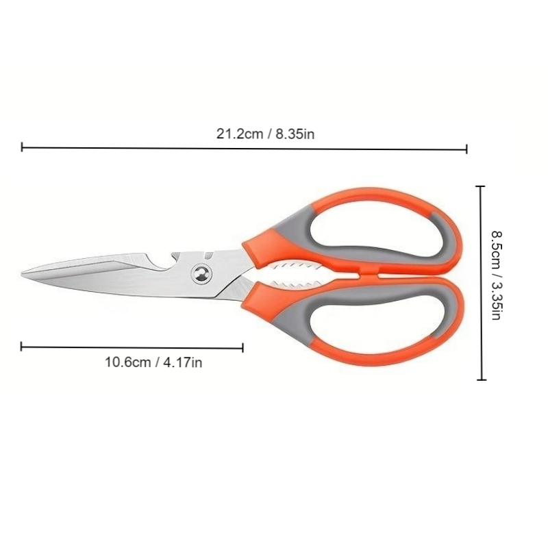 Multifunctional Kitchen Scissors Magnetic Kitchen - Temu