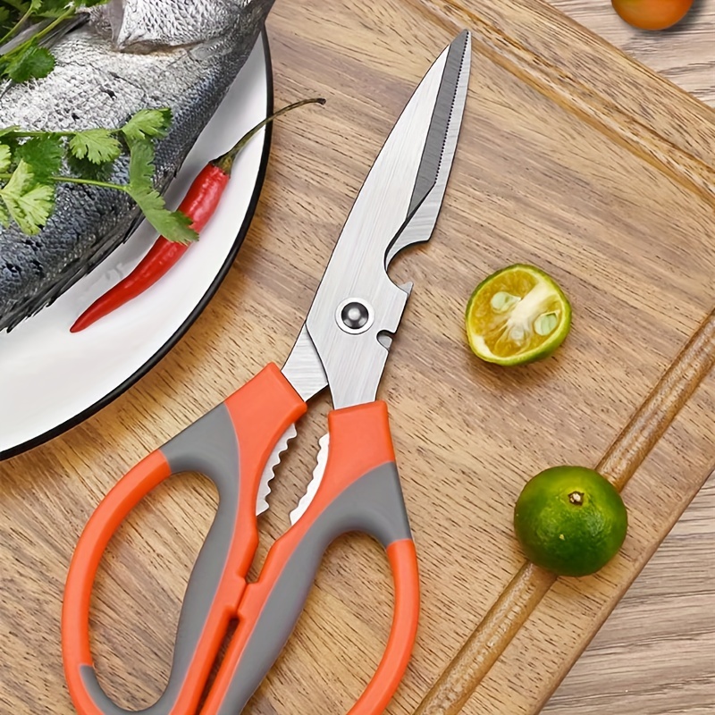 Multifunctional Kitchen Scissors Magnetic Kitchen - Temu