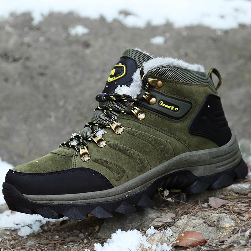 Botas Invierno Hombres, Botas Nieve Forradas Cálidas Parte Superior Suelas  Antideslizantes Adecuadas Senderismo, Trekking, Escalada Jardinería En  Campo, Soporte Tobillo Esponjoso - Calzado Hombre - Temu Spain