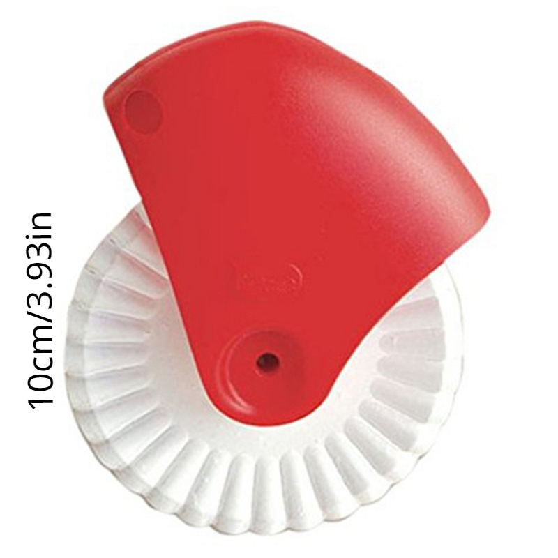 1pc Kitchen Dough Cutter Wheel, Manual Pizza And Pastry Roller