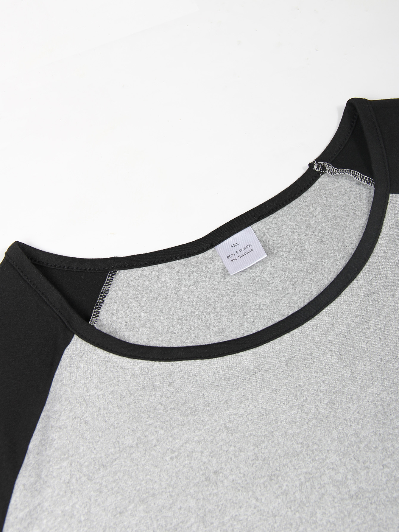 Printed Raglan Sleeve Tee Sleep Dress