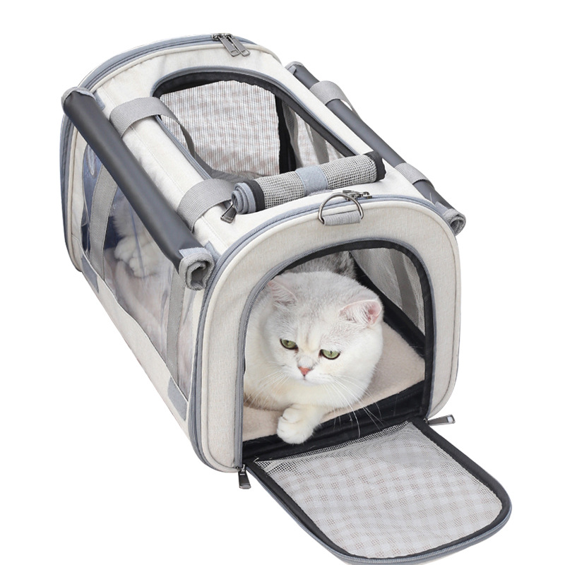 Breathable Pet Trolley Bag With Large Capacity For - Temu