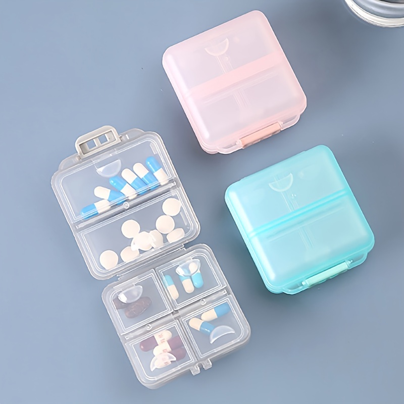 Travel Pill Organizer 6 compartment Portable Airtight - Temu