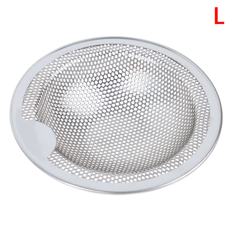 1pc Stainless Steel Bathtub Hair Catcher Stopper, Shower Drain Hole Filter  With Handle, Metal Sink Strainer, Floor Drain For Kitchen
