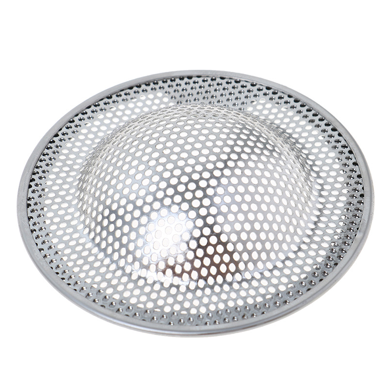 1pc Stainless Steel Bathtub Hair Catcher Stopper Shower Drain Hole Filter  With Handle Metal Sink Strainer Floor Drain For Kitchen