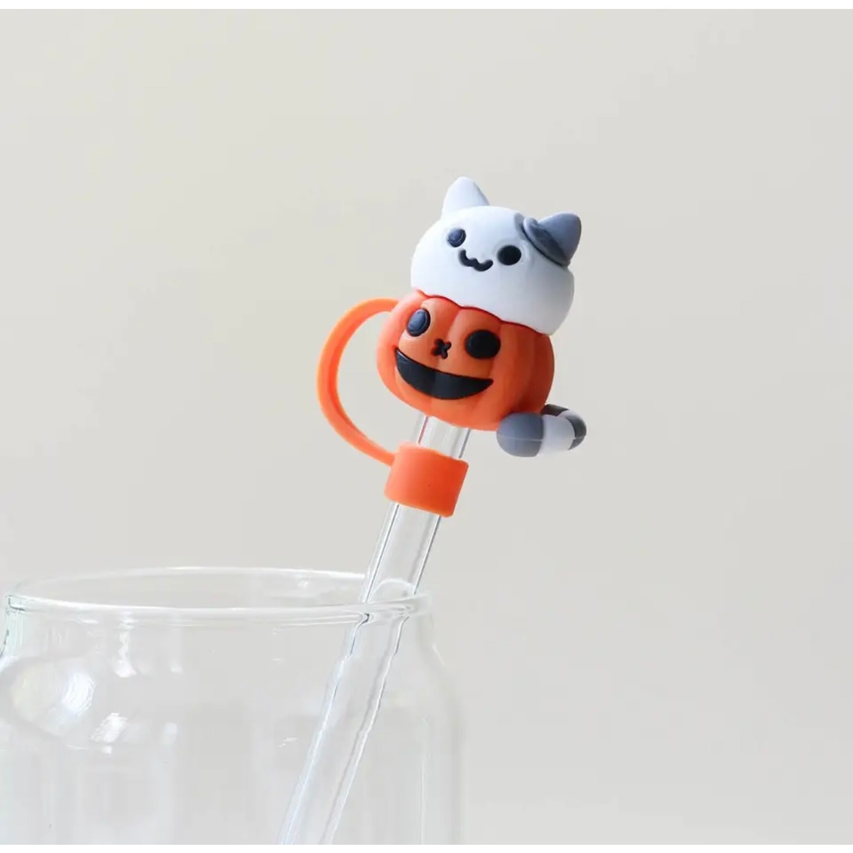 Reusable Silicone Straw Toppers - Cute Cartoon Cat Design - Dustproof And  Hygienic - Perfect Cup Accessories - Temu