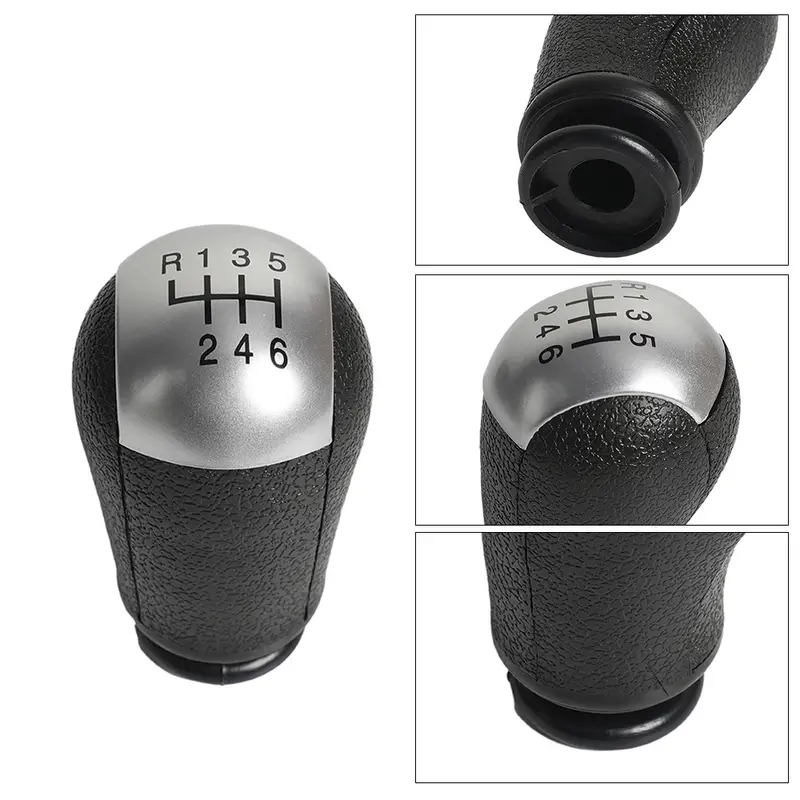 5/6 Speed Manual Gear Shift Knob Gear Stick Head Shifter Lever Handle For  Ford Focus C-Max Mustang Mondeo MK2