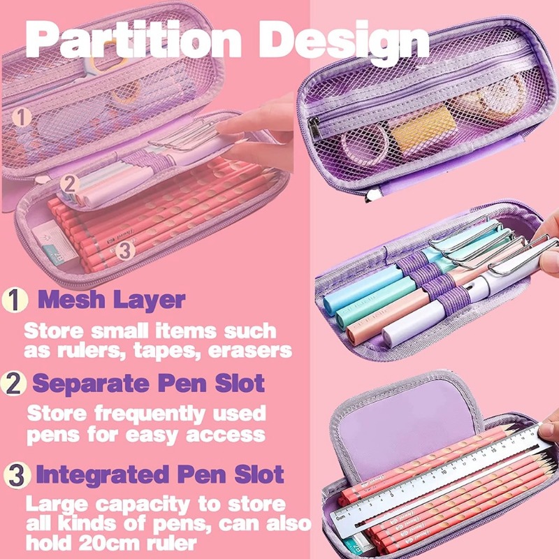 Large Kawaii Pencil Cases | Artiful Boutique
