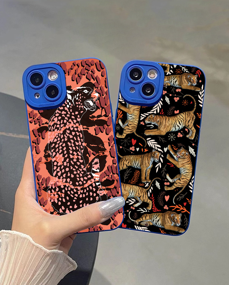 Blue Leopard Iphone 11 Cover Richmond And Finch Case For Apple