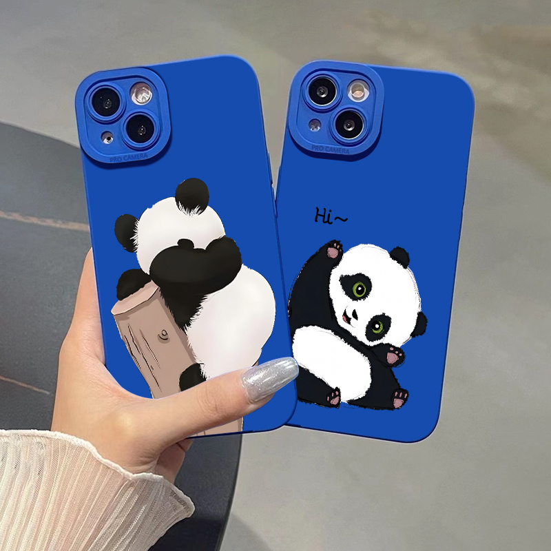 Silicone Phone Cases Matte Blue Shockproof Soft Cover Case For Iphone 11 14  13 12 Pro Max Xr Xs 7 8 6 Plus Mini - Temu