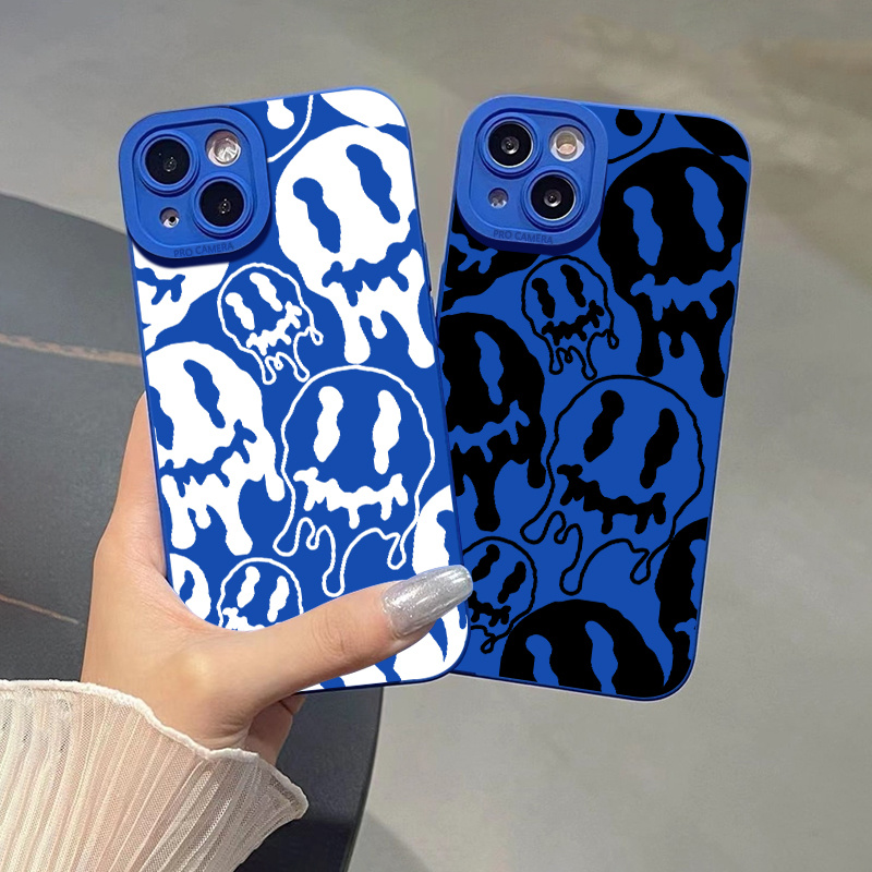 

2pcs Grimace Graphic Silicone Phone Case Phone Case For 14 13 12 11 X Xr Xs 8 7 Mini Plus Pro Max Se, Gift For Easter Day, Christmas Halloween Deco/ Gift For Girlfriend, Boyfriend, Friend Or Yourself