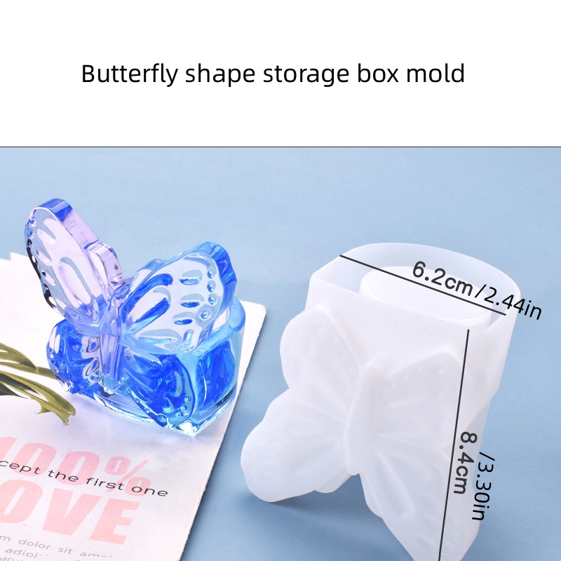 diy crystal epoxy mold storage box