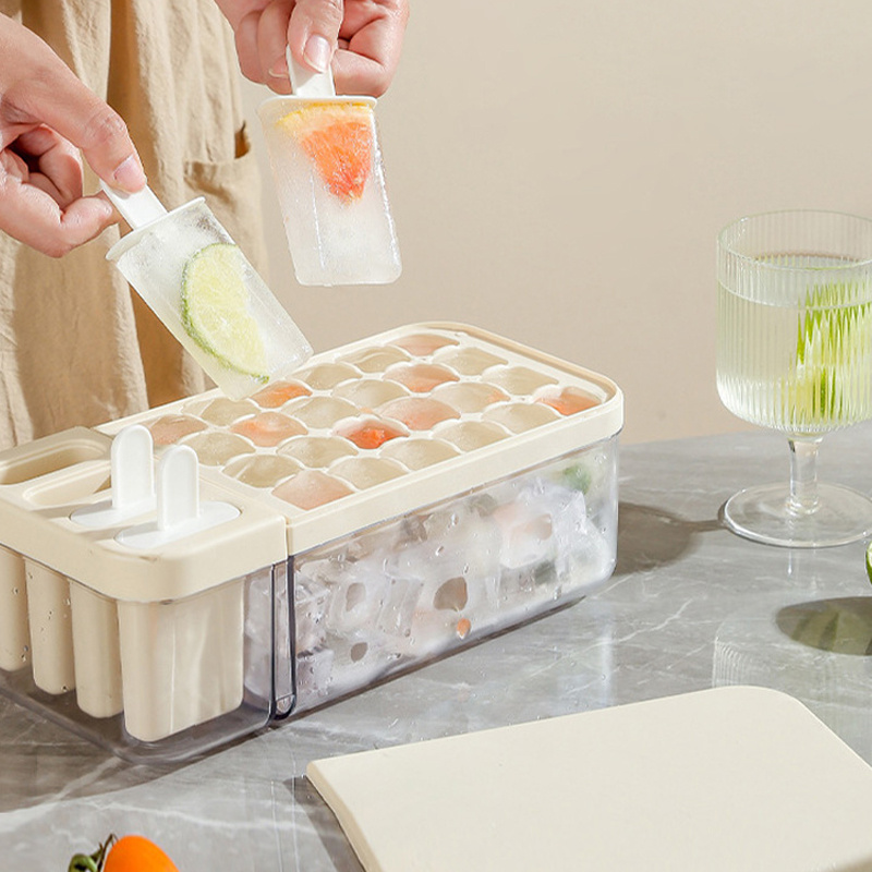ICE BREAKER POP - The Sanitary Ice Tray for Freezer - Disassemble