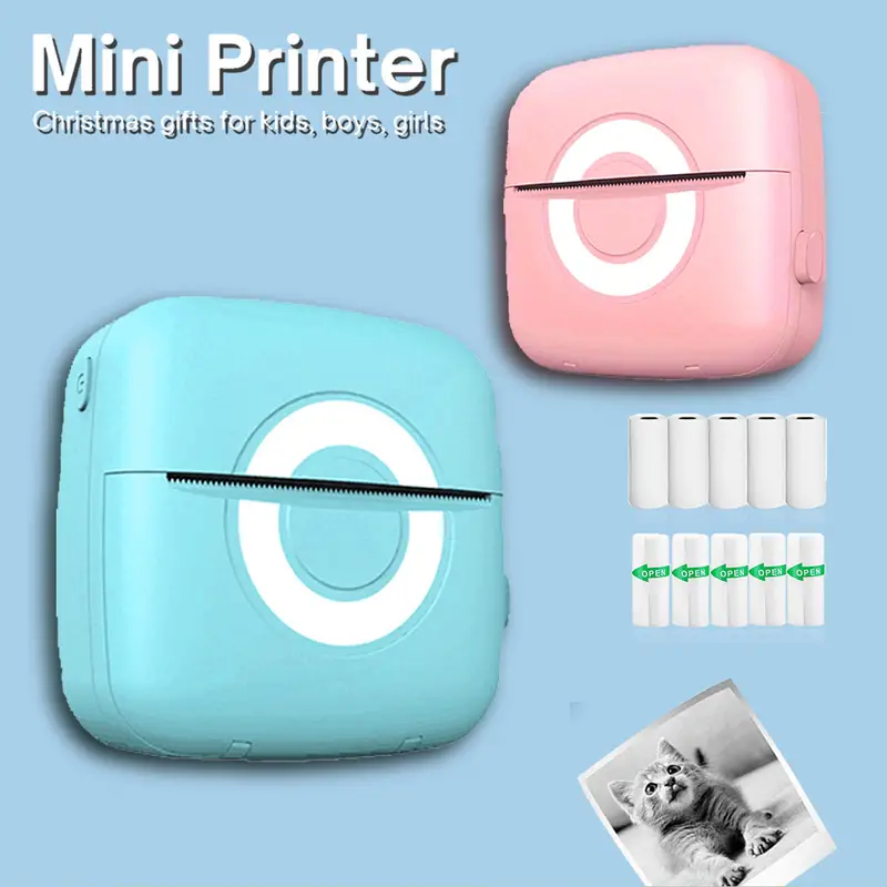 Mini Imprimante Photo Imprimante Portable Multifonctionnelle - Temu Belgium