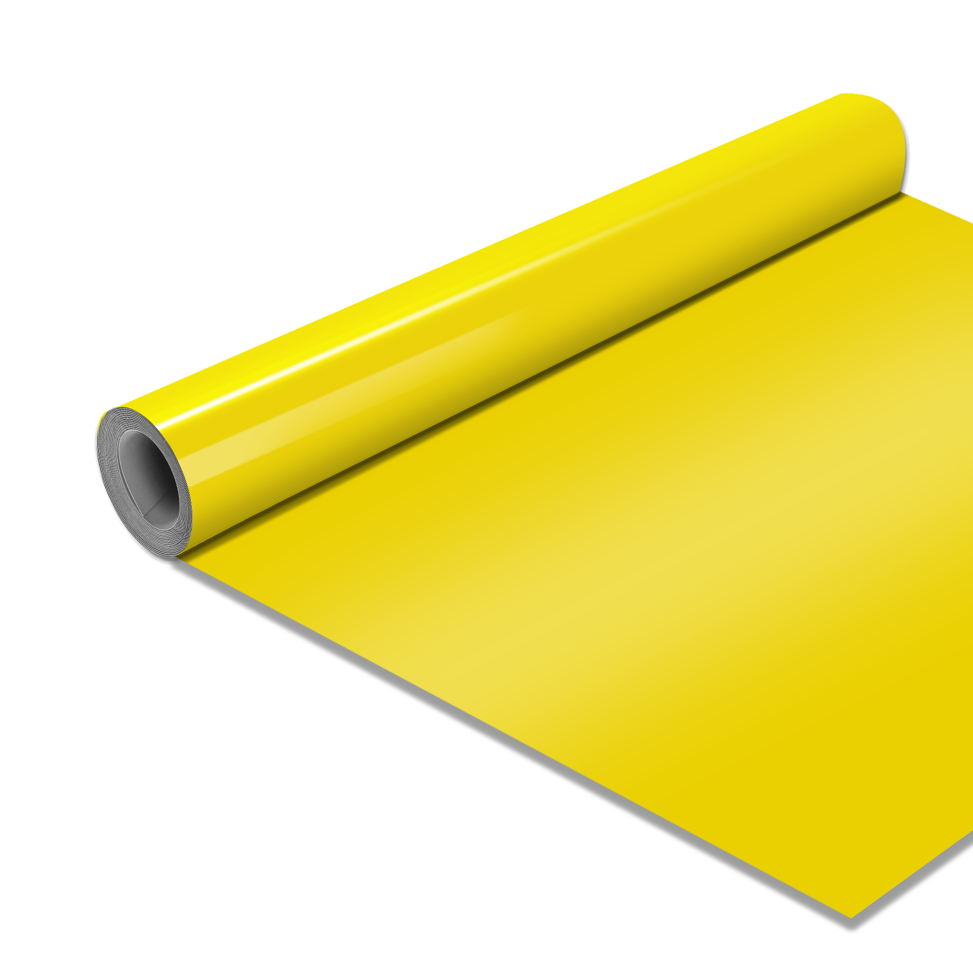 12 x 5' (ft) - Yellow - Outdoor, Permanent Adhesive Vinyl for Signs,  Decals