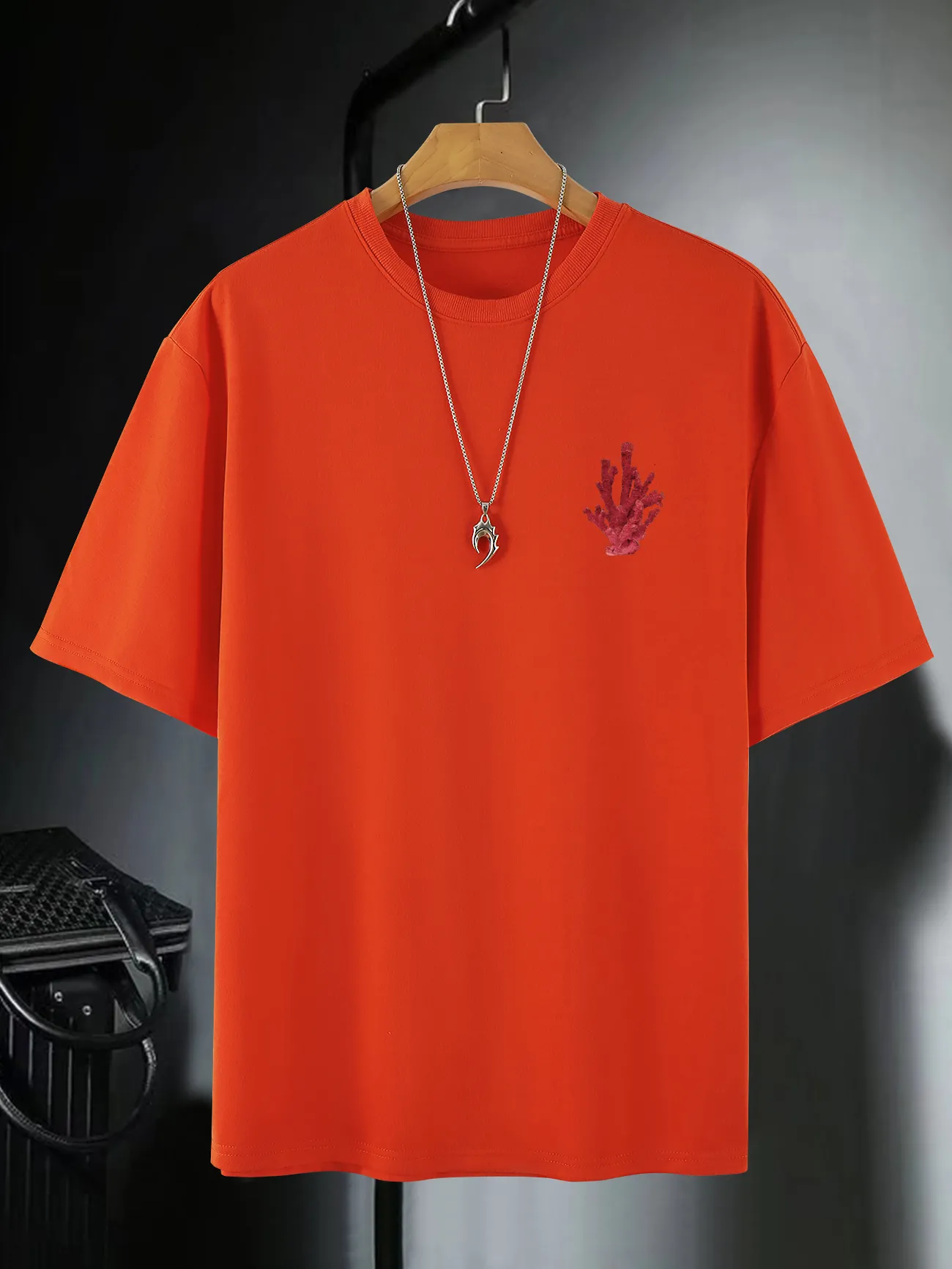 lv orange t shirt