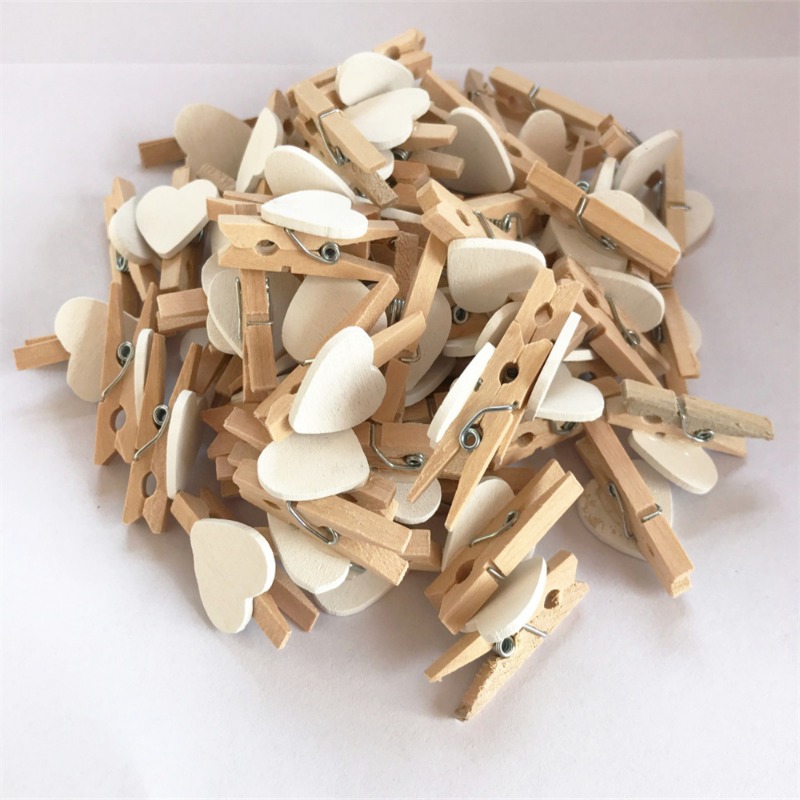 Mini Wooden Clothespins Clothes Pins 3 5 0 7cm Natural Wood Spring