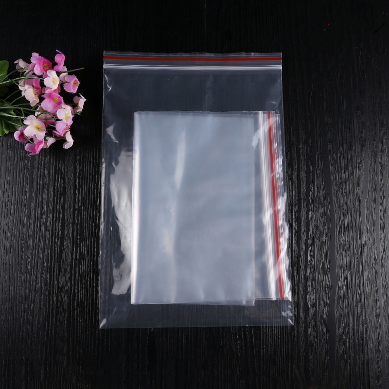 Zip Lock Plastic Bags Reclosable Transparent Bag Vacuum - Temu