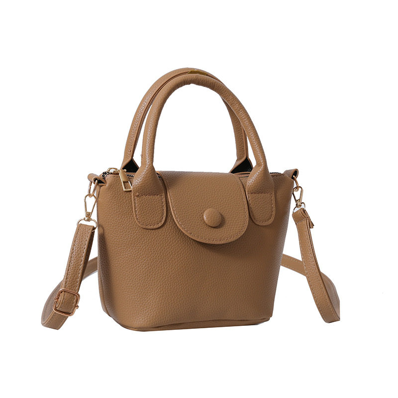 Classic Mini Handbag For Women, Color Contrast Crossbody Bag, Snap Button  Flap Purse With Top Handle - Temu