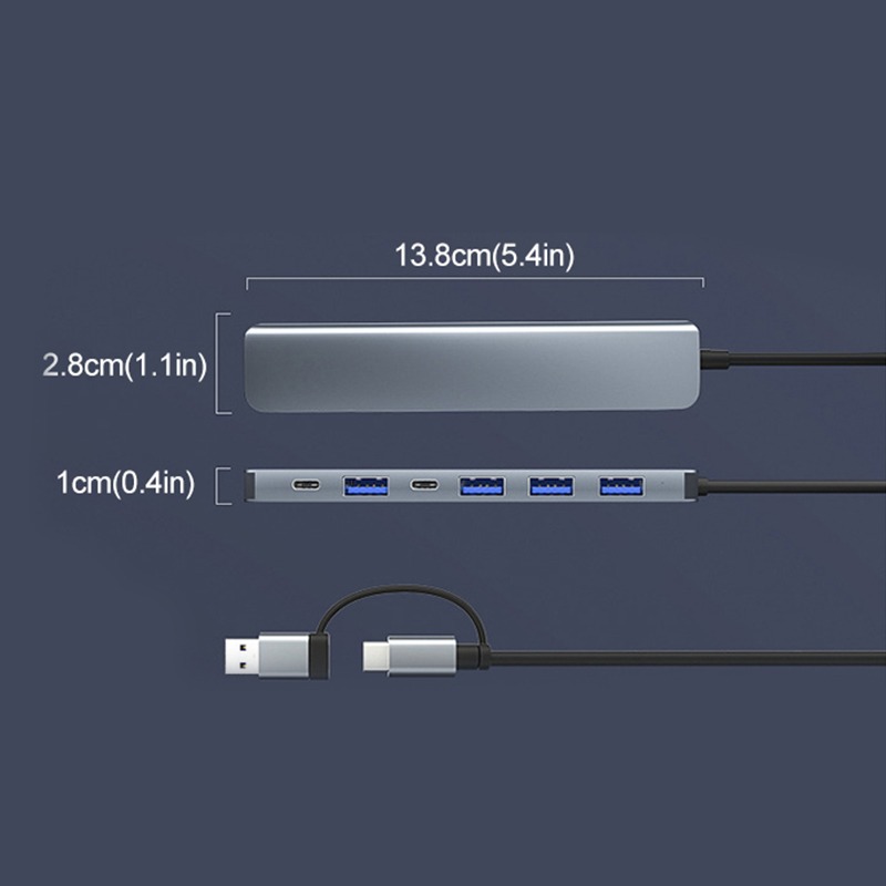 7 in 1 Usb Laptop Expander High speed Hub Hub 7 - Temu