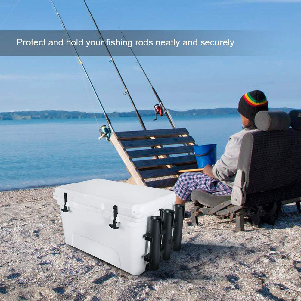 2pcs Fishing Rod Plastic Storage Racks Portable Boat Fishing - Temu