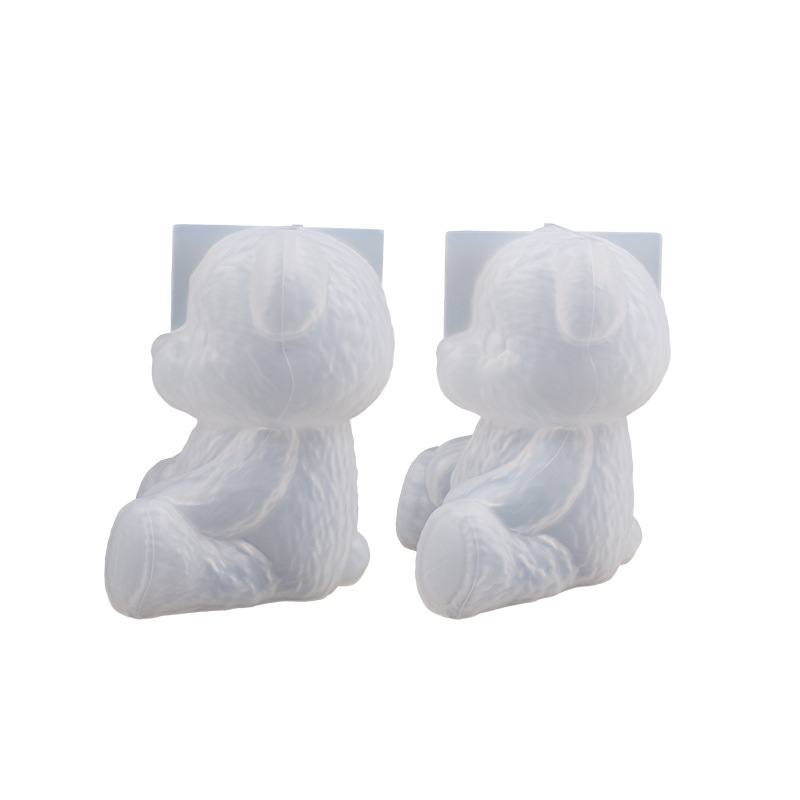 Lovely Bear Shape Mold Handmade Diamond Bear Mold Silicone Mold for Resin  Mold Decorative Home Weeding Decor 40GB - AliExpress