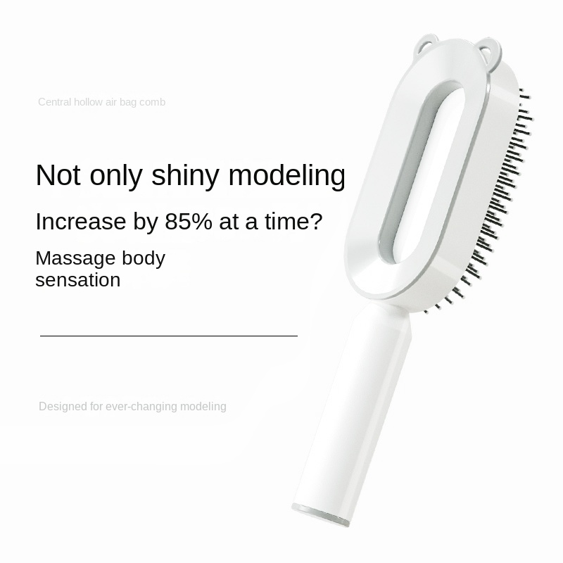 3D Air Cushion Massager Brush,Airbag Massage Comb,New Self Cleaning Hair  Brush,Massage Combs Detangling Hairdressing Brush 