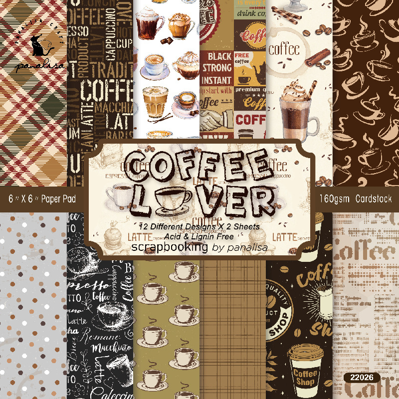 Create Unique Coffee themed Journals Crafts Diy Scrapbook - Temu