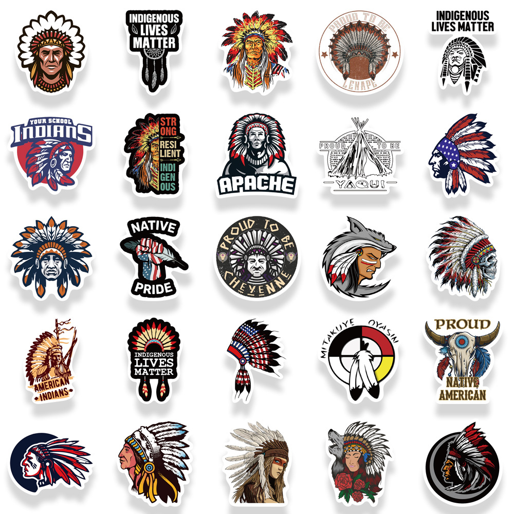 Cool Native American Stickers Graffiti Stickers For Adults - Temu