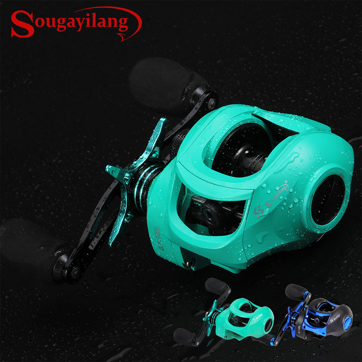 Sougayilang 7.0:1 Gear Ratio Baitcasting Reel 11+1bb Long - Temu