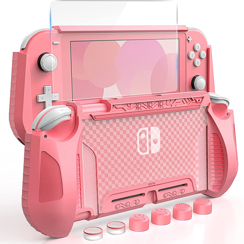 BOÎTIER COUVERCLE CORAIL POUR NINTENDO SWITCH LITE