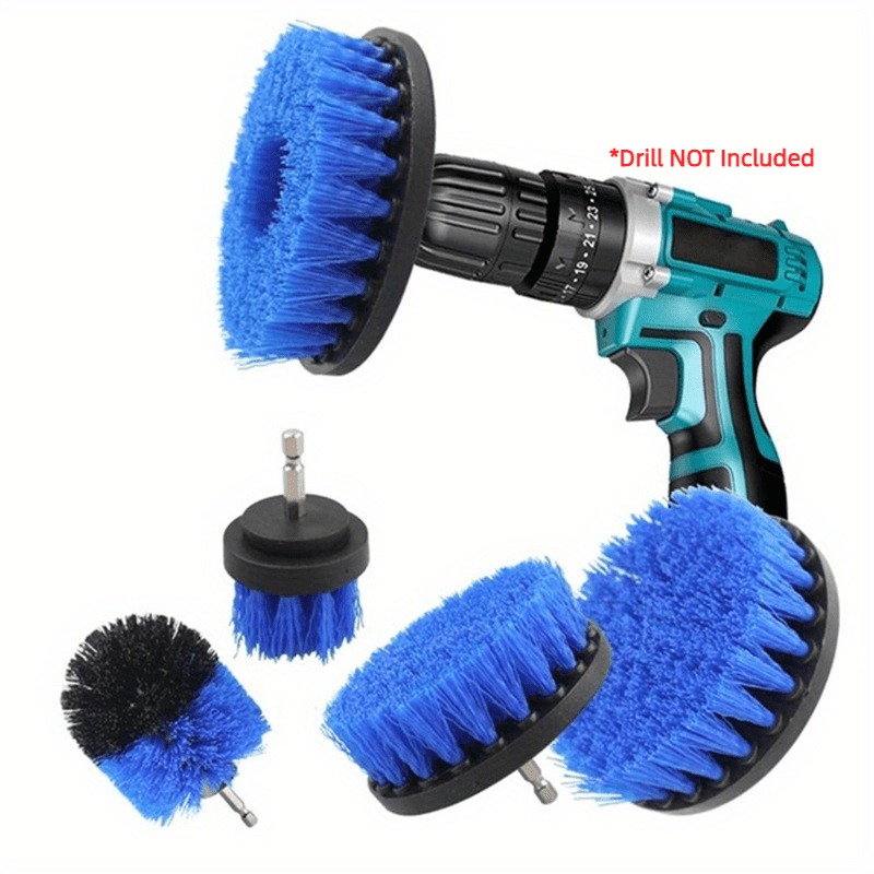 Household Drill Brush Head Set, Drill Cleaning Brush Head