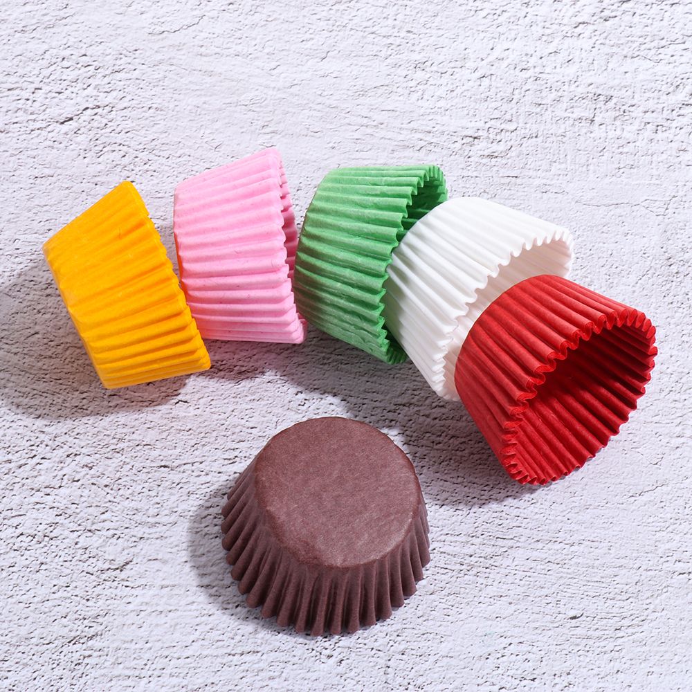Ultra Mini Colored Paper Cookie Cake Cups Cupcake Liners - Temu